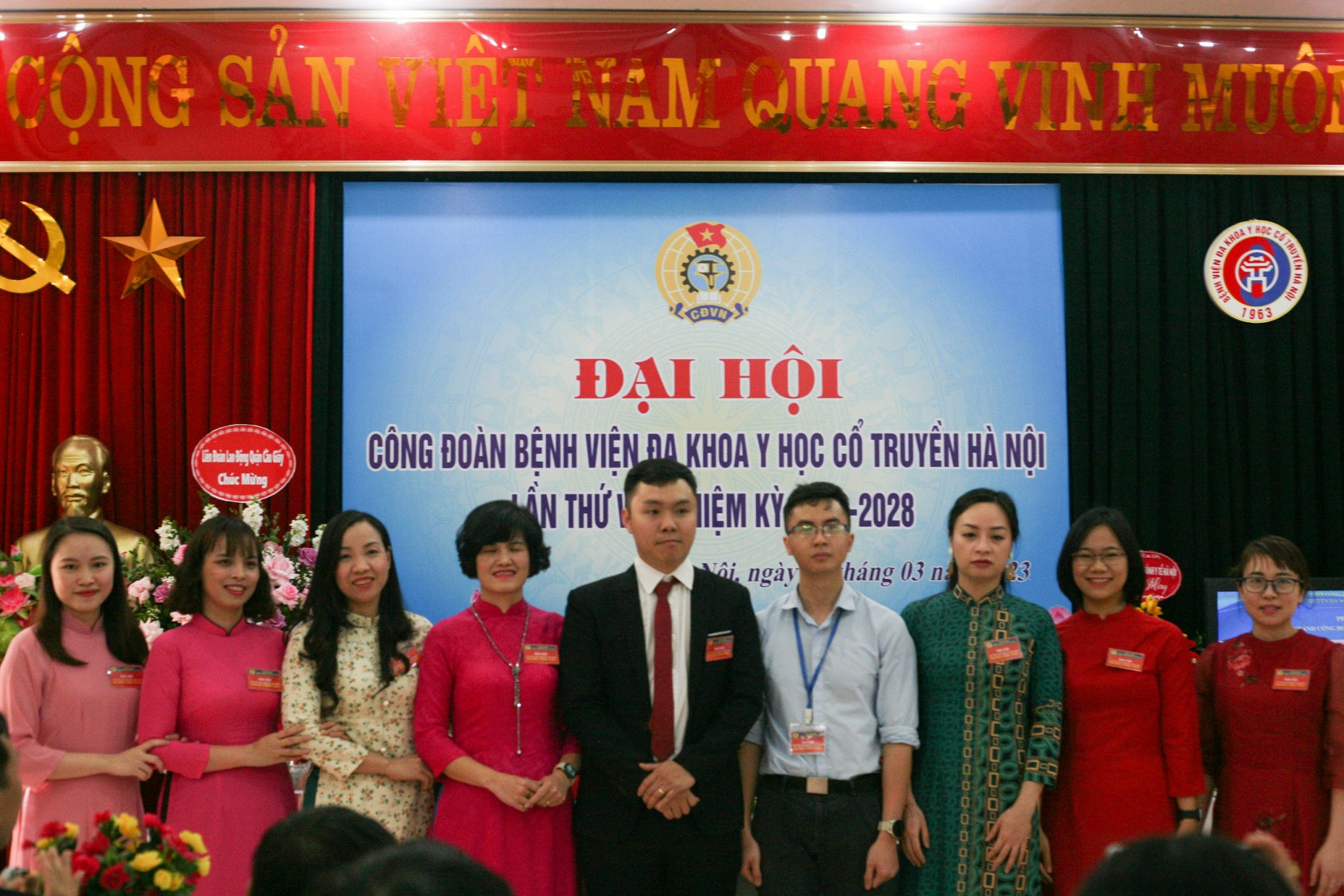 Bệnh viện đa khoa Y học cổ truyền Hà Nội tổ chức Đại hội Công đoàn lần thứ VIII nhiệm kỳ 2023 2028